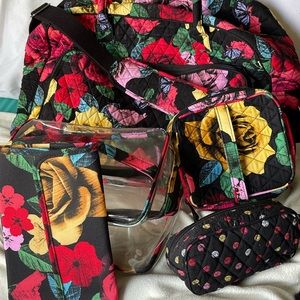 Vera Bradley travel set